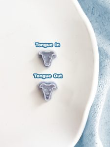 Greyhound Clay Earring Cutter