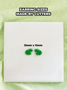 Frog Clay Earring Cutter